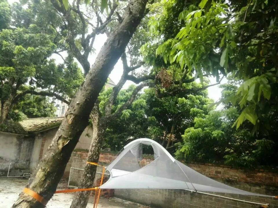 Free shiping hot sale 1person tent ultralight backpacking tent for hammock with mosquito net