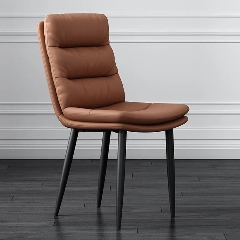 Leather Modern Dining Chair Nordic Accent Luxury Ergonomic Computer Office Chair Cushion Muebles Para El Hogar Home Furniture