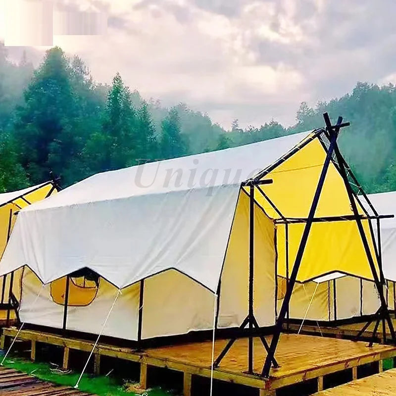Outdoor Large Camping Tent, Tourism Hotel, Wild Luxury Resort, Holiday Farmhouse, Home Family