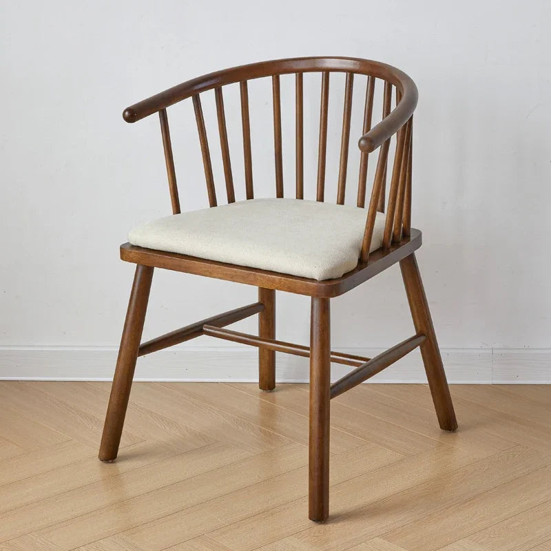 Nordic Wooden Dining Chairs Mobile Office Kitchen Relax Weddings Bedroom Accent Dining Chairs Sillas De Comedor Home Furniture