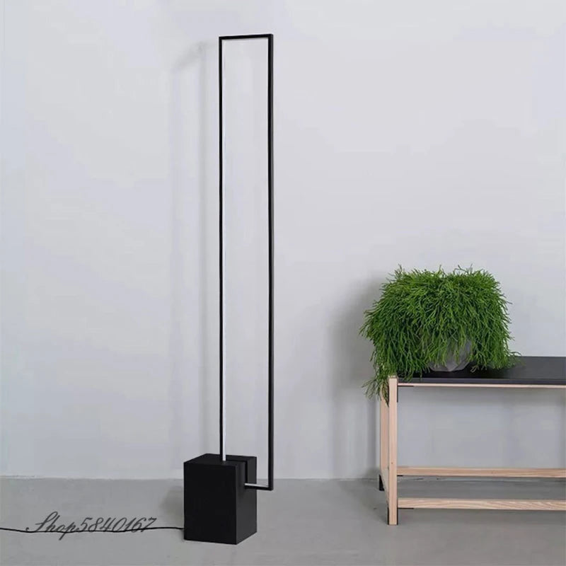 Modern Floor Lamp Nordic Iron Led Floor Lamps For Living Room Study Bedroom Decoration Designer Metal Light Home Standing Lamp