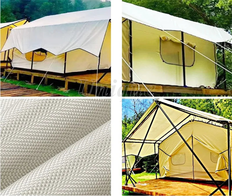 Outdoor Large Camping Tent, Tourism Hotel, Wild Luxury Resort, Holiday Farmhouse, Home Family