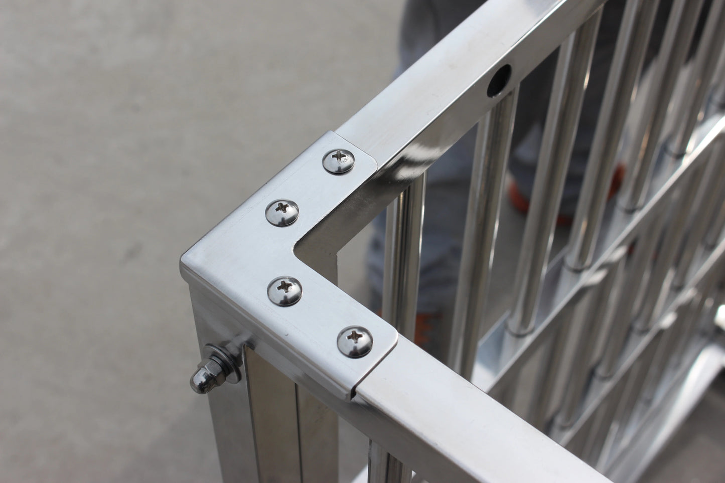 veterinary stainless steel dog kennel cages