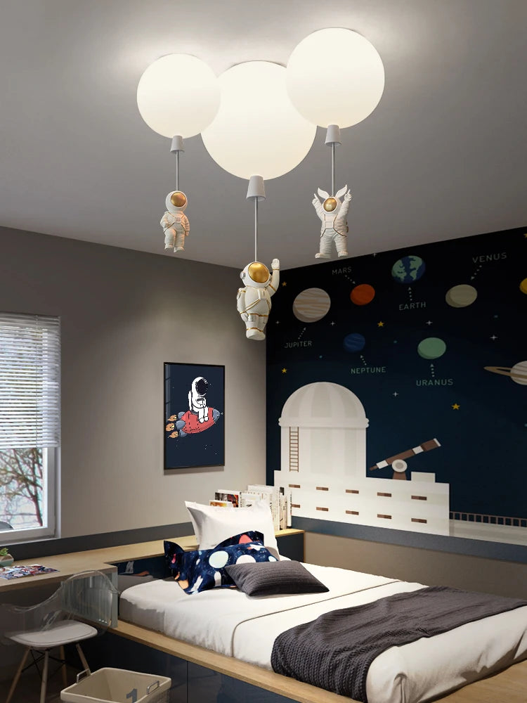 Modern Ceiling Lamp children's room creative balloon ceiling light boy and girl room bedroom indoor lighting fixtures luminiare