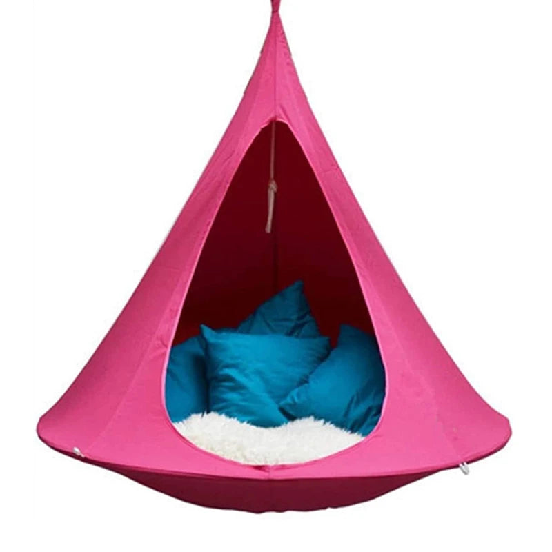 Outdoor Hanging Hammock Tent Conical Glider Swing Scenic Spot Resort Lazy Leisure Waterproof