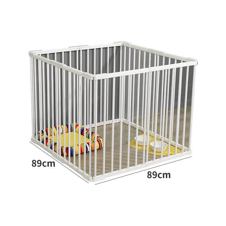 Indoor Large Metal Iron Portable Folding Kennel Exercise Dog Play Pen Playpen Fence Indoor Dog Run Cage