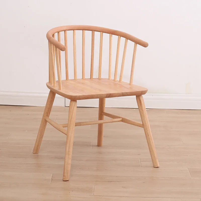 Nordic Wooden Dining Chairs Mobile Office Kitchen Relax Weddings Bedroom Accent Dining Chairs Sillas De Comedor Home Furniture
