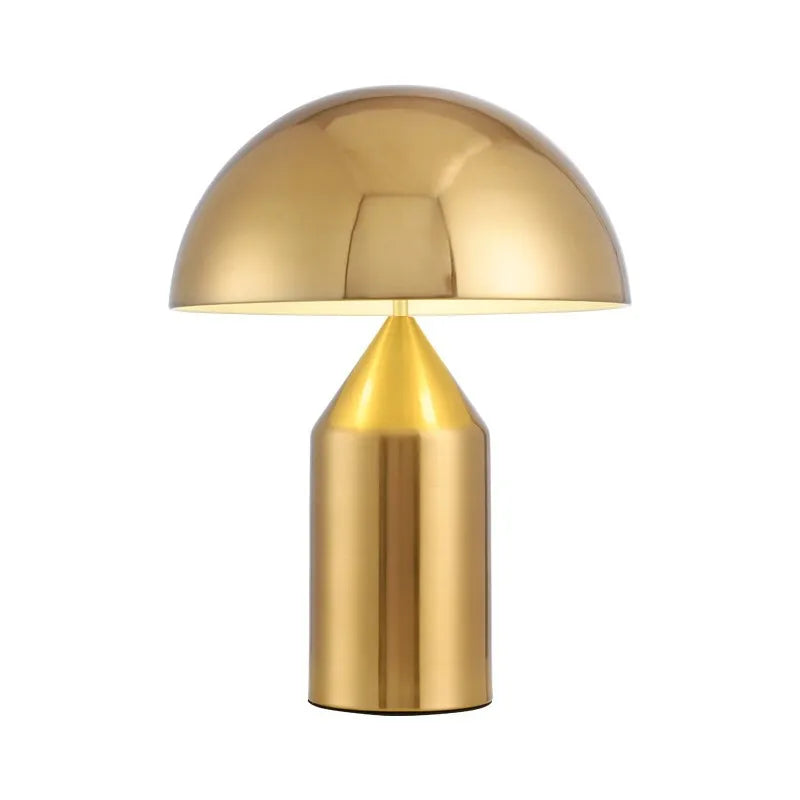 Oluce Atollo Table lamp mushroom table lamp for Desk Living Dining Room Bedroom Bedside Metal LED Desktop Decorat lamp