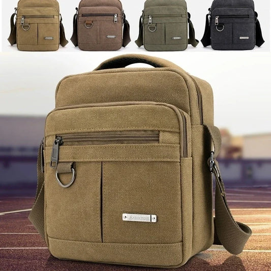 New Fashion Mens Canvas Bag Casual Handbag Shoulder Bag Messenger Bag