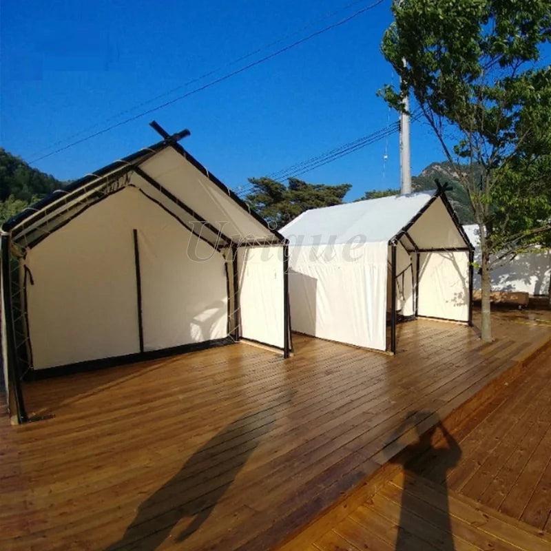 Luxury Glamping Family Camping Tent, Outdoor, Waterproof, Resort, Hotel, 3M