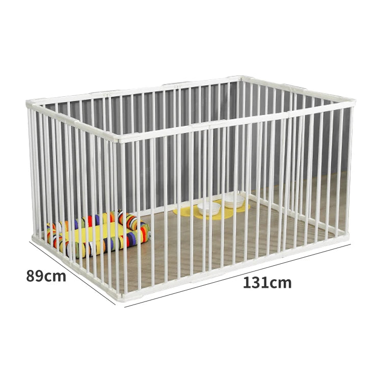 Indoor Large Metal Iron Portable Folding Kennel Exercise Dog Play Pen Playpen Fence Indoor Dog Run Cage