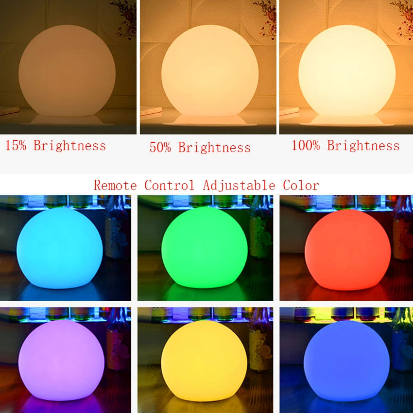 Nordic LED Ball PVC Floor Lamps Floor Light Home Decor Bedroom Bedside Standing Lamp Remote Decorative Floor Lights Lampara Led