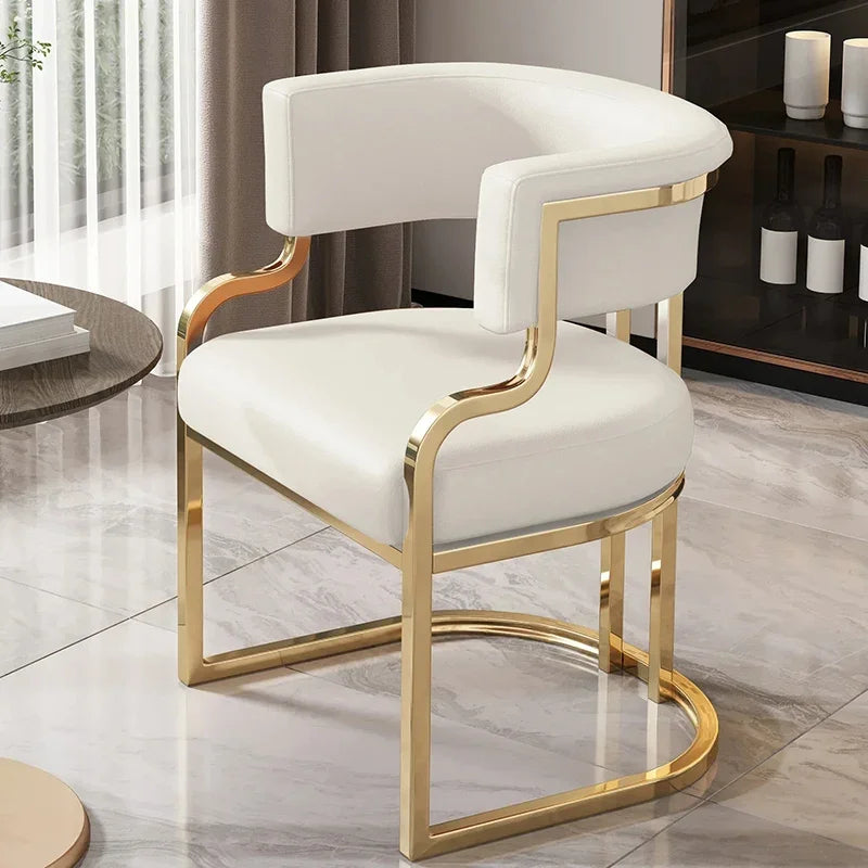 Wedding Dining Chairs Throne Hand Accent Designer Luxury Dining Chairs Nordic Modern Replica Sillas Comedor Home Furniture